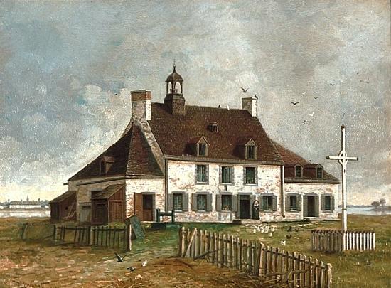 Henry Richard S. Bunnett The Saint-Gabriel Farmhouse Germany oil painting art